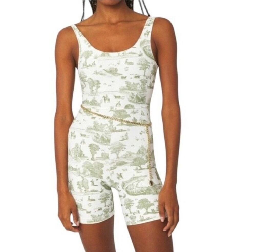 WeWoreWhat Chain Scoop Bodysuit size medium NWOT